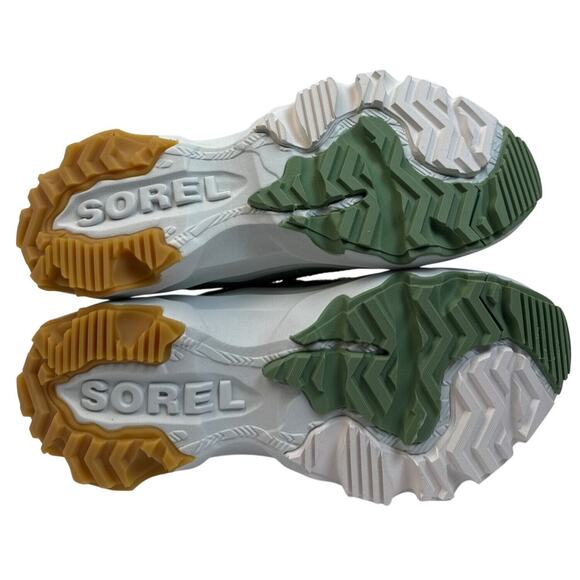 Sorel Sneaker Boot Kinetic Breakthru Venture Mid Womens 9 WP Cinder Sea Sprite - Picture 8 of 11